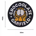 Grumpy Orange Cat Patches (Stick-On)