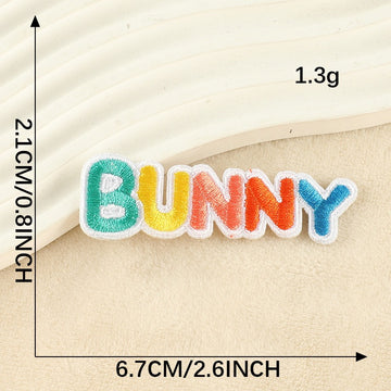 Rainbow Words Embroidered Patches ① - Multiple Designs Available - CheerCove