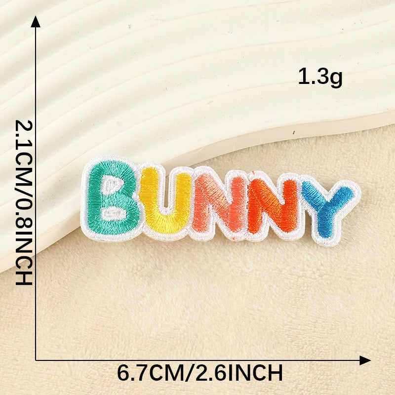 Rainbow Words Embroidered Patches ① - Multiple Designs Available - CheerCove
