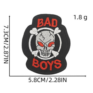 Skull Patches (Iron-On)