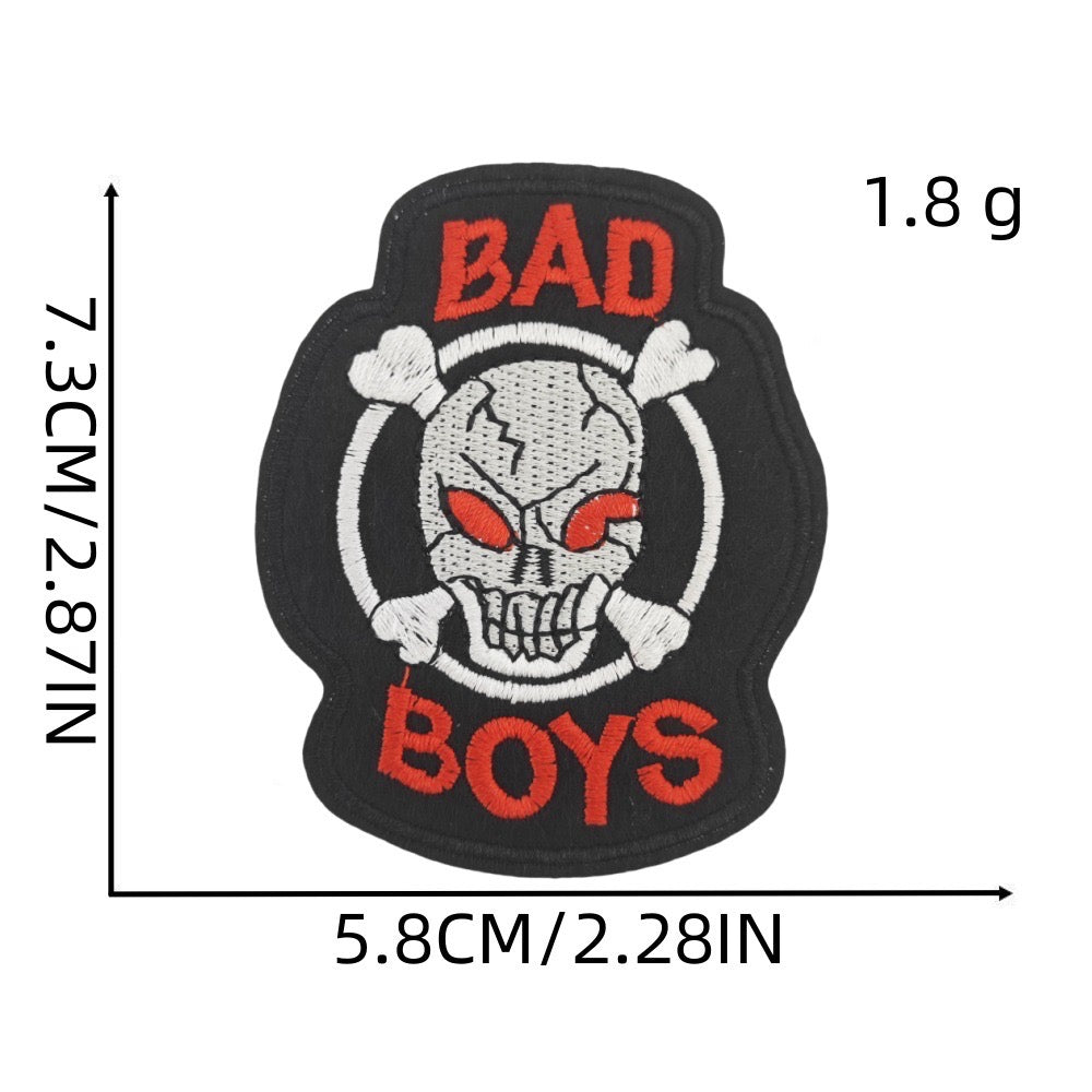 Skull Patches (Iron-On)