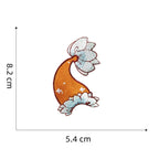 Mermaid Embroidered Patches - Multiple Designs Available - CheerCove