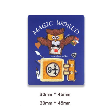 Magic World Embroidered Patches - Multiple Designs Available - CheerCove