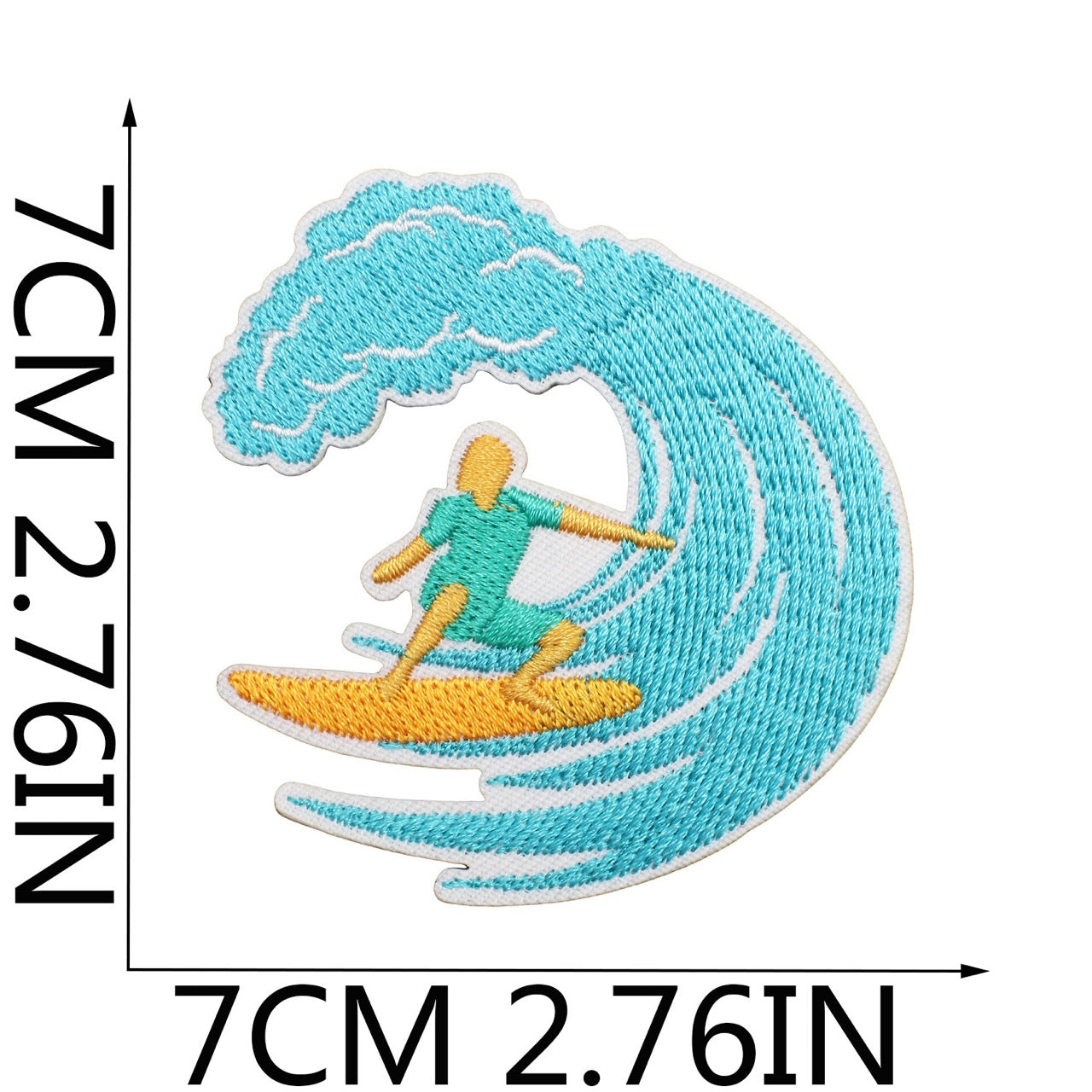 Beach Vacation Patches (Iron-On)