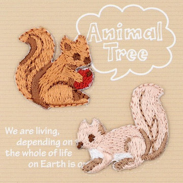 Animal Tree ② Patches (Stick-On)