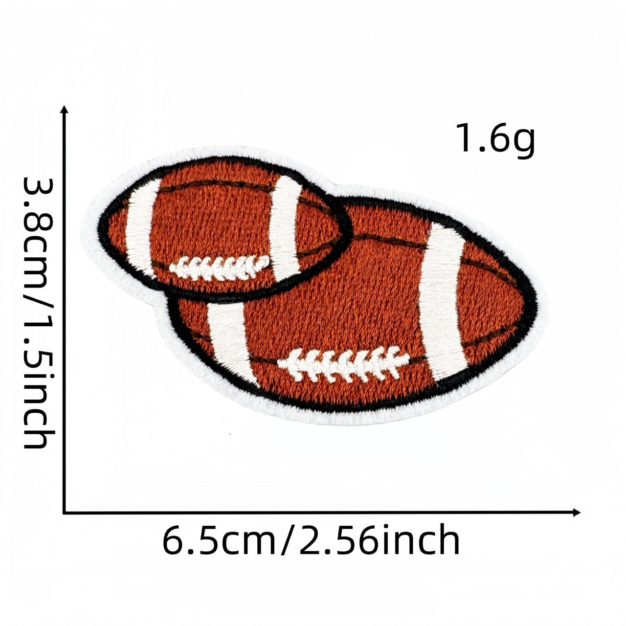 Football ① Patches (Iron-On)