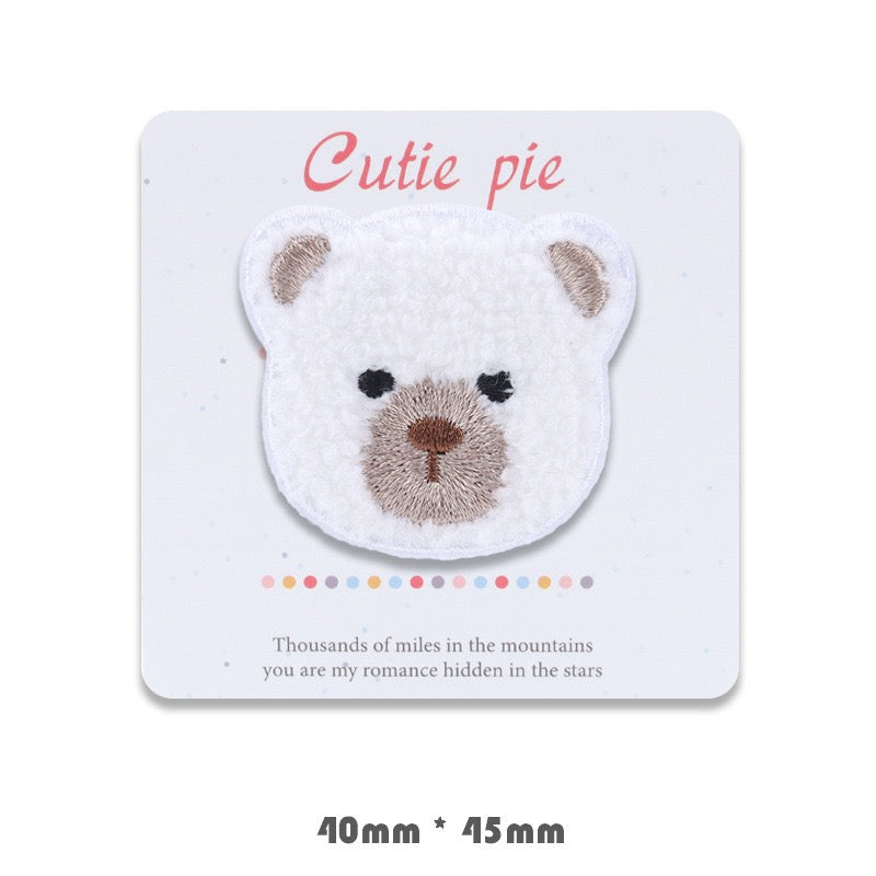 Bear Cub Embroidered Patches - Multiple Designs Available - CheerCove