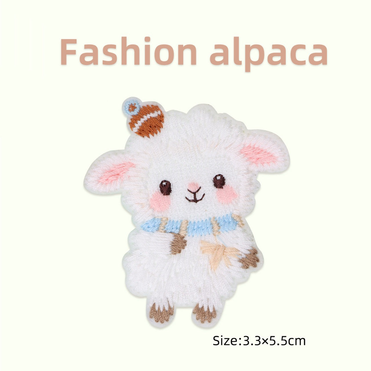 Fashion Alpaca Patches (Stick-On)