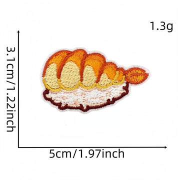 Sushi Patches (Iron-On)