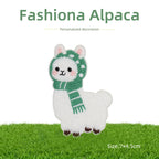 Fluffy Alpaca Patches (Stick-On)