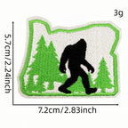 Gorilla ① Patches (Iron-On)