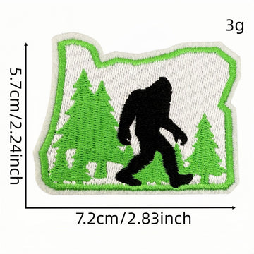Gorilla ① Patches (Iron-On)