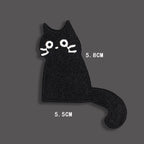 Adorable Black Cat Patches (Stick-On) - CheerCove
