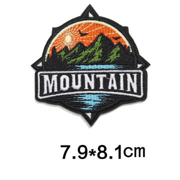 Camping Vibes Patches (Stick-On)