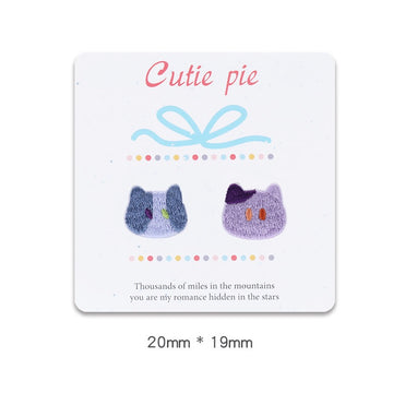Cutie Cat Embroidered Patches - Multiple Designs Available - CheerCove