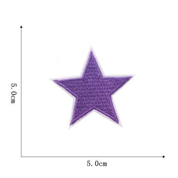Colorful Stars Patches (Iron-On)