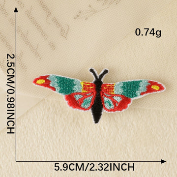 Butterfly Embroidered Patches ③ - Multiple Designs Available - CheerCove