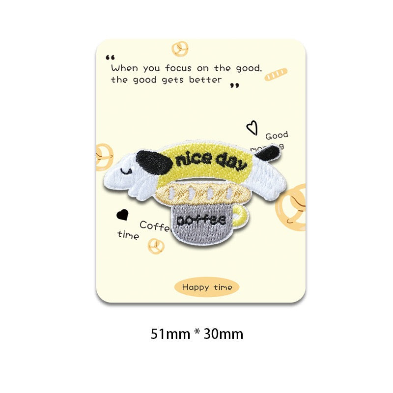 Baking Dog Embroidered Patches - Multiple Designs Available - CheerCove