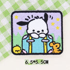 Fluffy White Puppy Patches (Stick-On)