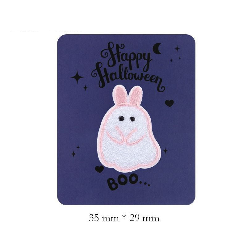 Little Ghost Embroidered Patches - Multiple Designs Available - CheerCove