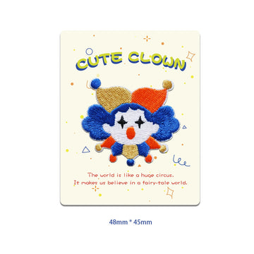 Clown Embroidered Patches - Multiple Designs Available - CheerCove