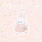 Red & Pink Bunny Embroidered Patches - Multiple Designs Available - CheerCove