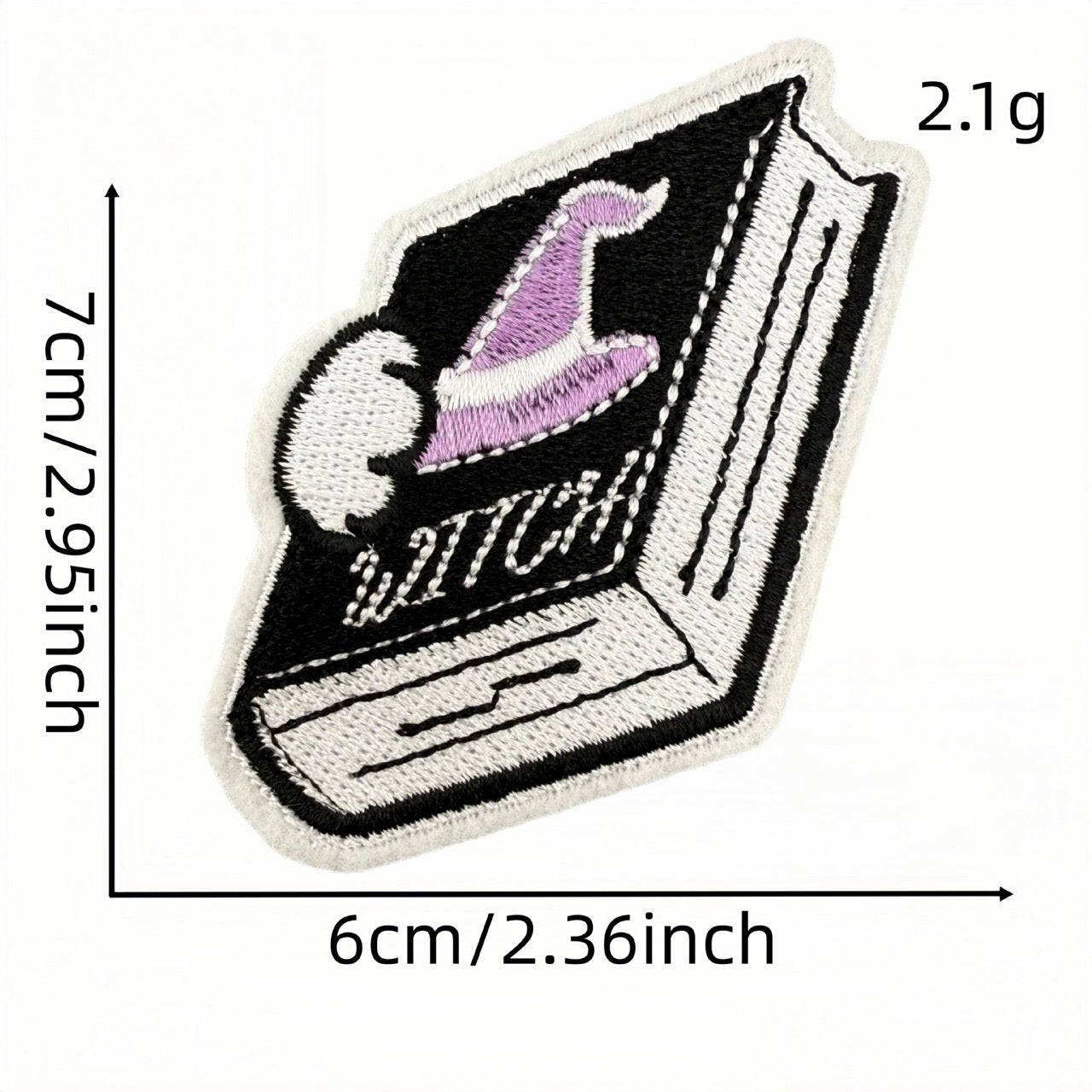 Books Patches (Iron-On)