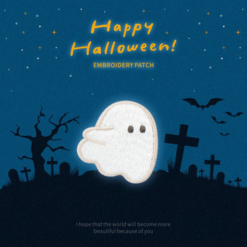 Happy Halloween Embroidered Patches - Multiple Designs Available - CheerCove