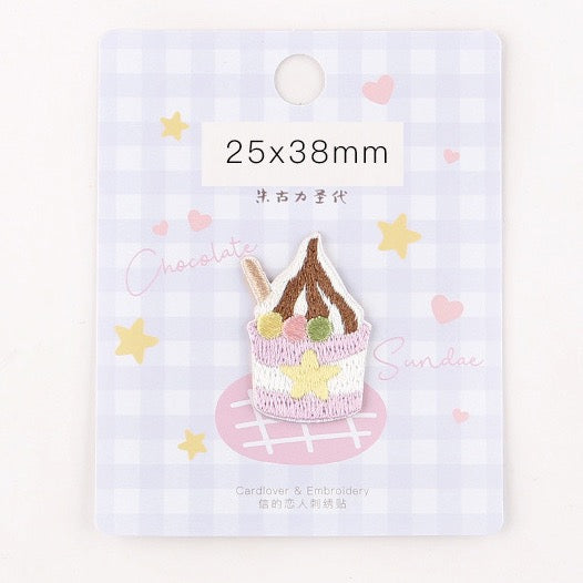 Sweet Ice Cream  Patches(Stick-On)