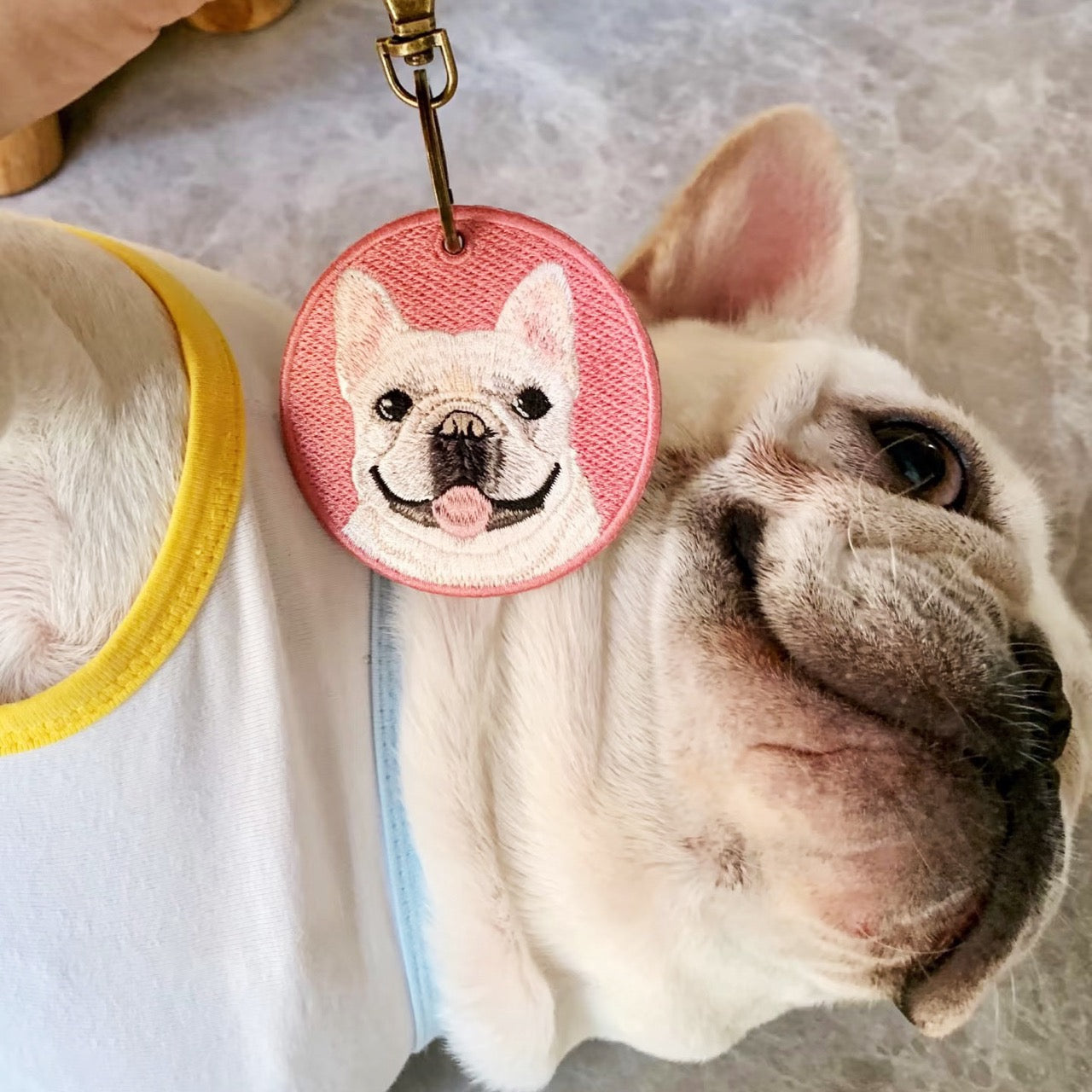 Cute Dog Double-Sided Embroidered Charms - CheerCove