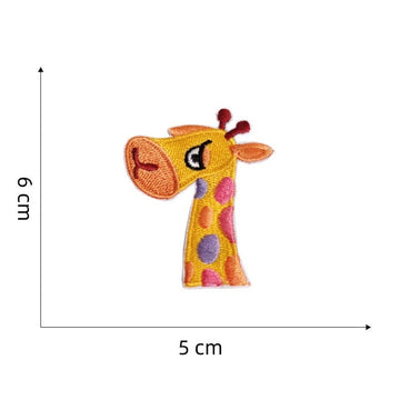 Giraffe Embroidered Patches - Multiple Designs Available - CheerCove
