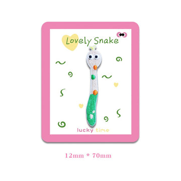 Lovely Snake Embroidered Patches - Multiple Designs Available - CheerCove