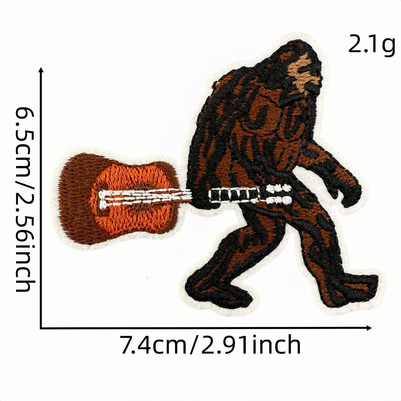 Gorilla ② Patches (Iron-On)