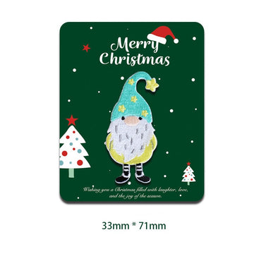 Christmas Embroidered Patches - Multiple Designs Available - CheerCove