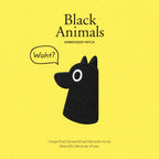 Black Animals Embroidered Patches - Multiple Designs Available - CheerCove