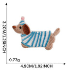 Birthday Wiener Dog Embroidered Patches - Multiple Designs Available - CheerCove