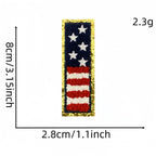 Stars & Stripes ① Patches (Iron-On)