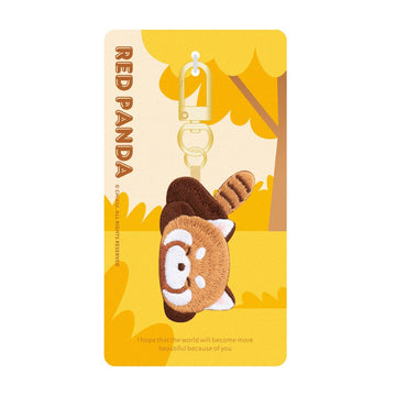 Embroidered Cute Red Panda Charm - Multiple Designs Available - CheerCove