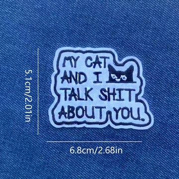 Inspirational Words Patches (Iron-On)