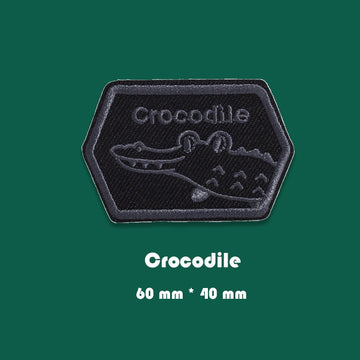 Black Icon Embroidered Patches ③ - Multiple Designs Available - CheerCove