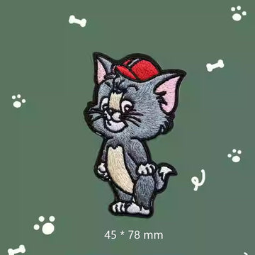 Cat and Mouse Patches(Stick-On)