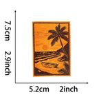 Sunset Beach Patches (Iron-On) - CheerCove