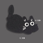 Cute Black Cat Patches (Stick-On) - CheerCove