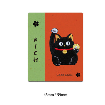 Lucky Beckoning Cat Patches(Stick-On)