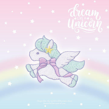 Dream Like a Unicorn Embroidered Patches - Multiple Designs Available - CheerCove