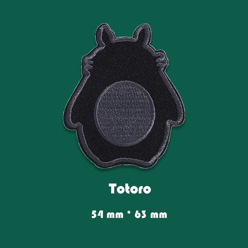 Black Icon Embroidered Patches ① - Multiple Designs Available - CheerCove