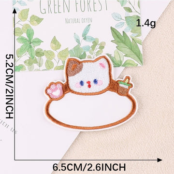 Write-On Name Embroidered Patches ② - Multiple Designs Available - CheerCove