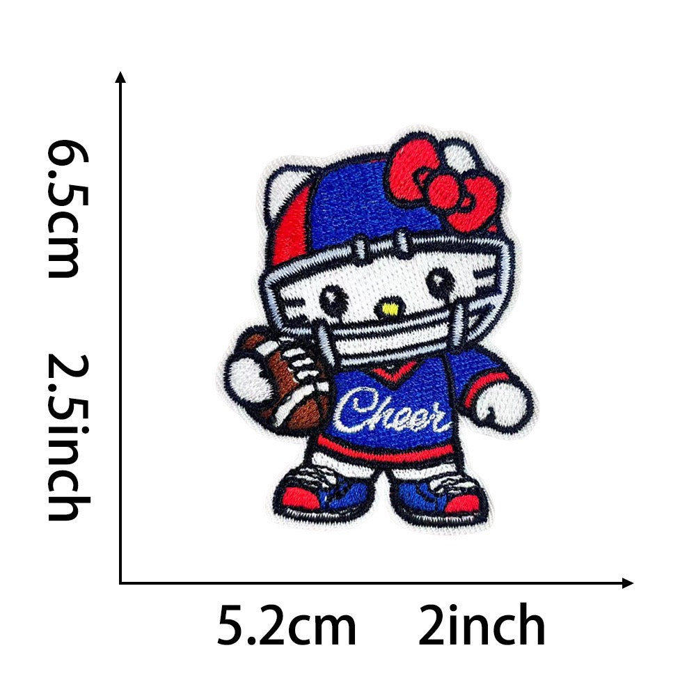 Cute Cartoon Cat Patches (Iron-On)