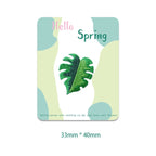 Botanical Leaf Embroidered Patches - Multiple Designs Available - CheerCove