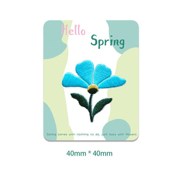 Wonder Flower Embroidered Patches - Multiple Designs Available - CheerCove